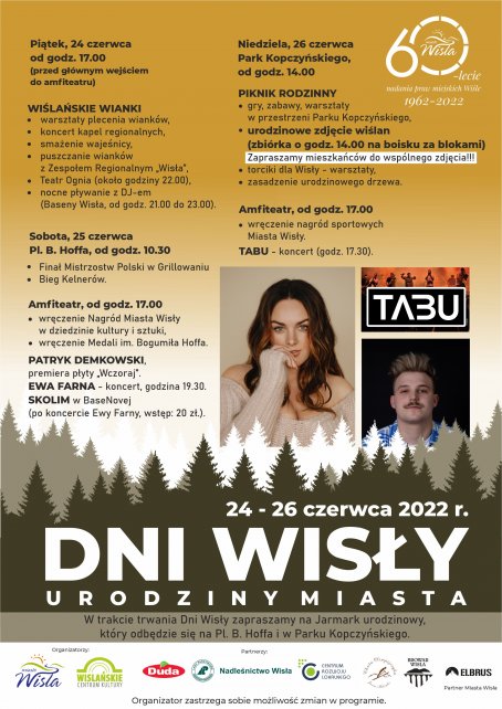 Dni Wisły - plakat